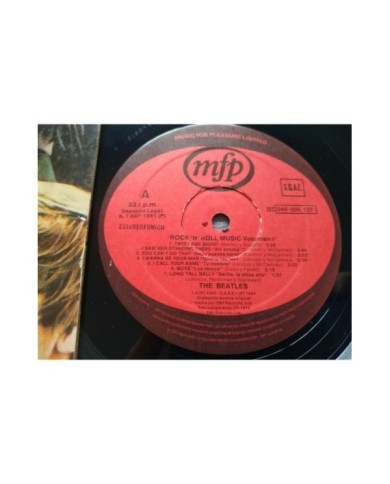 The Beatles Rock N Roll Music Volume I mfp 1981 Spain Edit - LP Vinilo 12" VG/VG