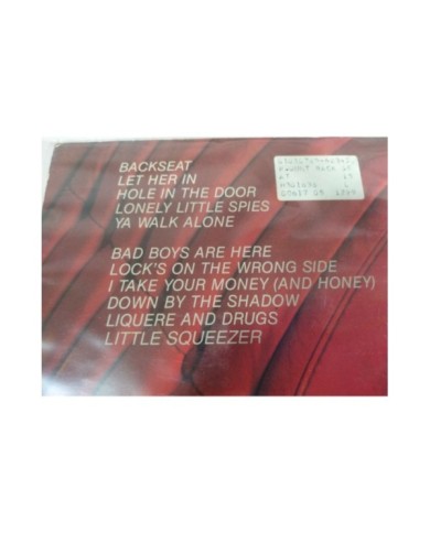 Peer Gunt Backseat 1987 High Dragon France Edition - LP Vinilo 12" VG/VG 2T