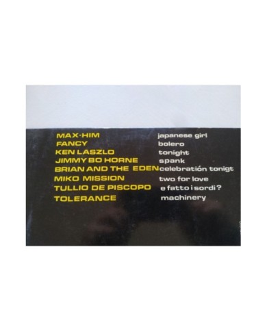 Bolero Mix 1 Blanco y Negro MX-LP-80 1986 Fancy Laszlo - LP Vinilo 12" VG/VG Am