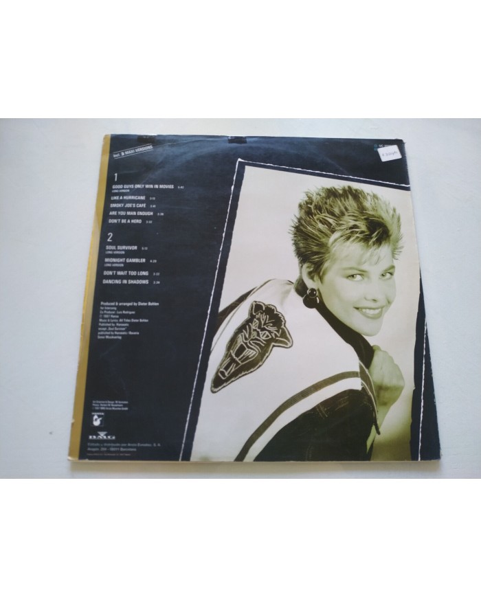 C.C. Catch Like A Hurricane 1987 Ariola Hansa Spain Press - LP Vinilo 12" VG/VG