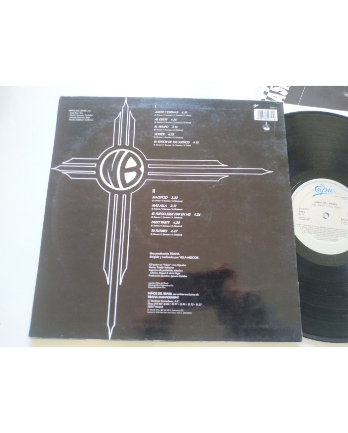 Ni?os del Brasil Del Amor y Del Odio 1989 Epic EPC 465974 - LP Vinilo 12" VG/VG