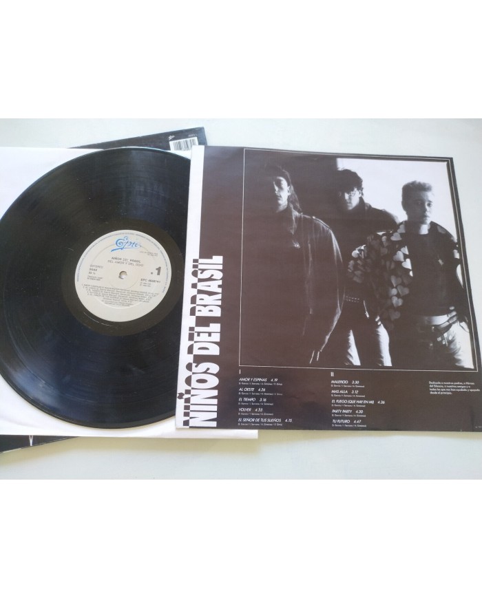 Ni?os del Brasil Del Amor y Del Odio 1989 Epic EPC 465974 - LP Vinilo 12" VG/VG
