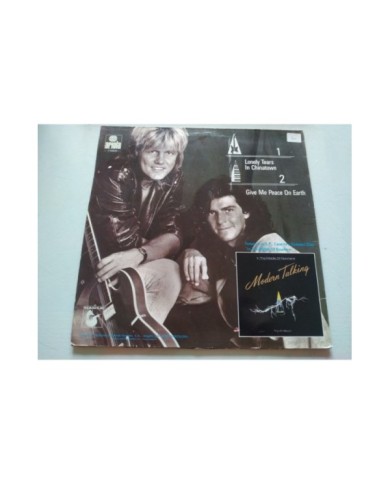 Modern Talking Lonely tears In Chinatown 1987 Hansa - Maxi LP Vinilo 12" VG/VG