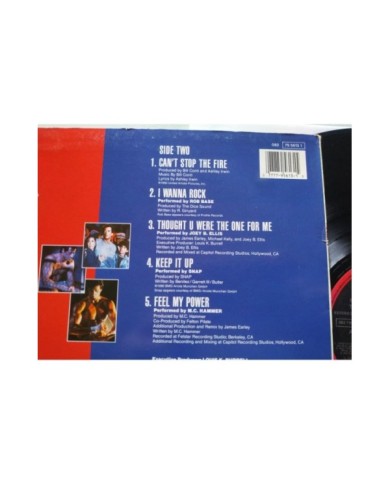 Rocky V Soundtrack MC Hammer Elton John 1990 Spain Press LP Vinilo 12" VG/VG Am