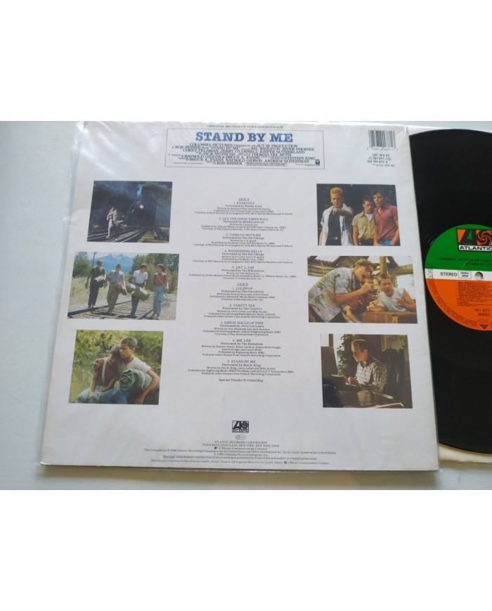 Stand By Me Soundtrack Atlantic 1986 German Press WX92 - LP Vinilo 12" VG/VG Am