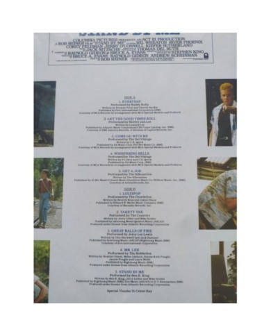 Stand By Me Soundtrack Atlantic 1986 German Press WX92 - LP Vinilo 12" VG/VG Am