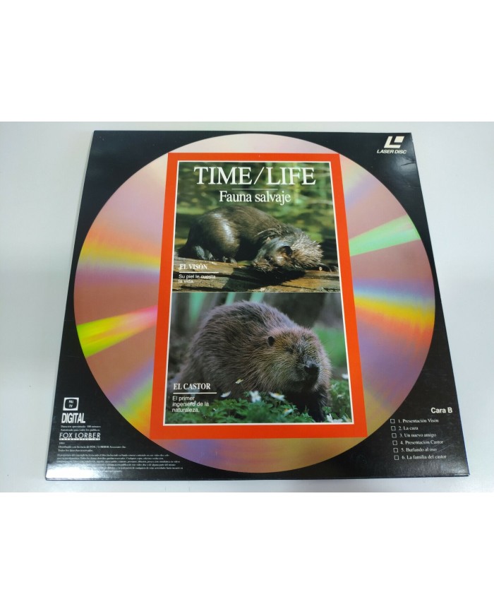 Time Life Aguila Dorada Halcon Vison Castor - LASERDISC LD - 2T Time Life Aguila Dorada Halcon Vison Castor - LASERDISC LD - 2T
