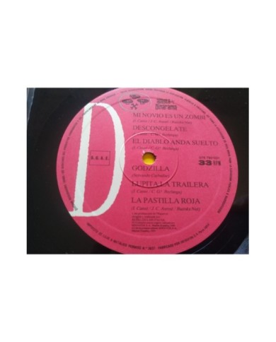 Alaska y Dinarama Fan Fatal Hispavox 1989 0767921221 - LP Vinilo 12" G+/VG