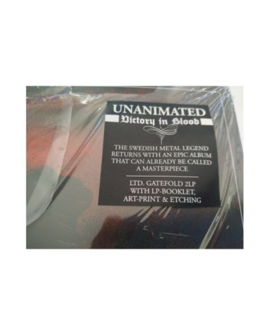 Unanimated Victory In Blood 2021 Century - 2 x LP Vinilo 12" Nuevo