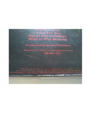 Bon Jovi Slippery When Wet 830264-1 1986 First Press LP Vinilo 12" VG/VG Mg Am