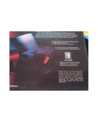 Dark Star Real To Reel WKFMLP97 1987 First Press - LP Vinilo 12" VG/VG Mg Am