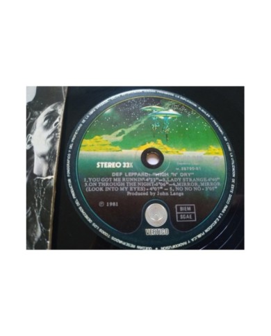Def Leppard High N Dry 6359045 1981 First Press - LP Vinilo 12" VG/VG Mg Am