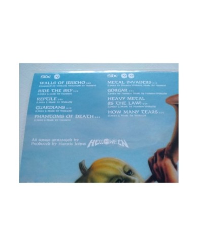 Helloween Walls Of Jericho 2015 Sanctuary BMG - LP Vinilo 12" VG/VG Mg