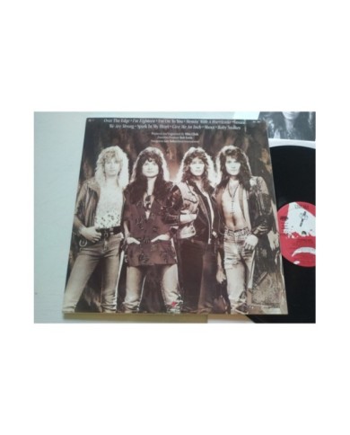 Hurricane Over The Edge 4D-387 1988 Enigma First Press LP Vinilo 12" VG/VG Mg