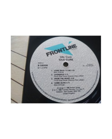 Idle Cure Idle Cure R09008 Frontline 1986 First Press LP Vinilo 12" VG/VG Mg Am