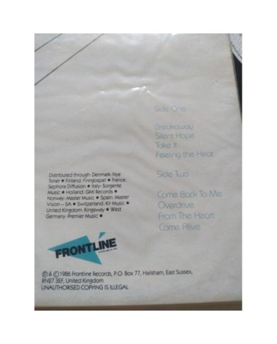 Idle Cure Idle Cure R09008 Frontline 1986 First Press LP Vinilo 12" VG/VG Mg Am