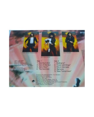 Joey Tafolla Out Of The Sun RR9573 1987 First Press LP Vinilo 12" VG/VG Mg