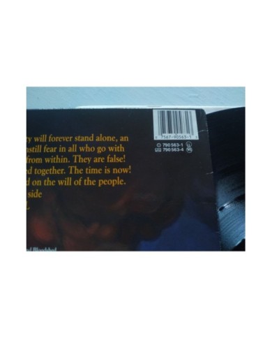 Manowar Fighting The World 790563-1 1987 First Press LP Vinilo 12" VG/VG Mg Am