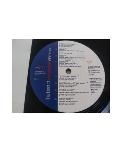 Mike Oldfield The Best of Elements 1993 UK First Press LP Vinilo 12" VG/VG Mg Am