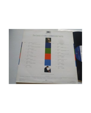 Mike Oldfield The Best of Elements 1993 UK First Press LP Vinilo 12" VG/VG Mg Am