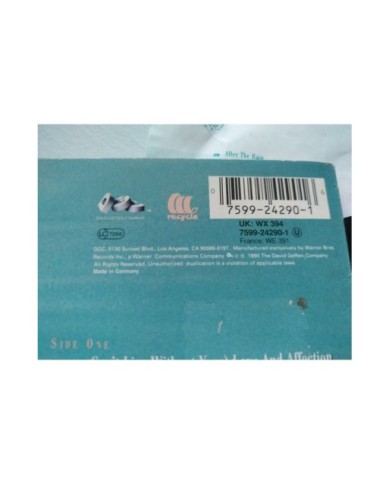 Nelson After The Rain WX394 1990 German First Press LP Vinilo 12" VG/VG Mg Am