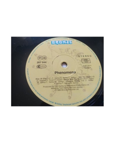 Phenomena Phenomena S207044 1985 Bronze First Press - LP Vinilo 12" VG/VG Mg Am