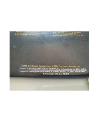 Rainbow Finyl Vinyl 827988-1 1986 First Press - LP Vinilo 12" VG/VG Mg Am