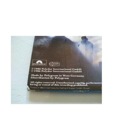 Skagarack Skagarack 829446-1 1986 First Press - LP Vinilo 12" VG/VG Mg Am