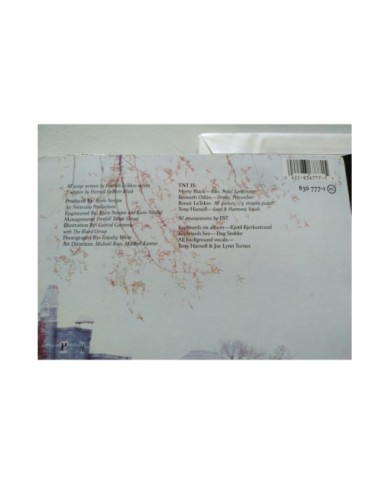 TNT Intuition 836777-1 1989 Polygram Spain First Press LP Vinilo 12" VG/VG Mg Am