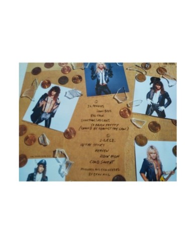 Warrant Dirty Rotten Filthy Stinking 1989 First Press LP Vinilo 12" VG/VG Mg Am