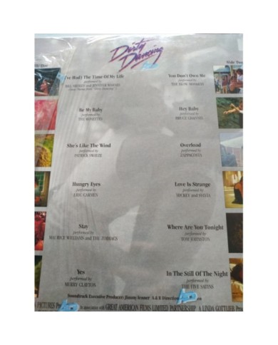 Dirty Dancing Patrick Swayze Soundtrack RCA BL86408 - 2 x LP Vinilo 12" VG/VG