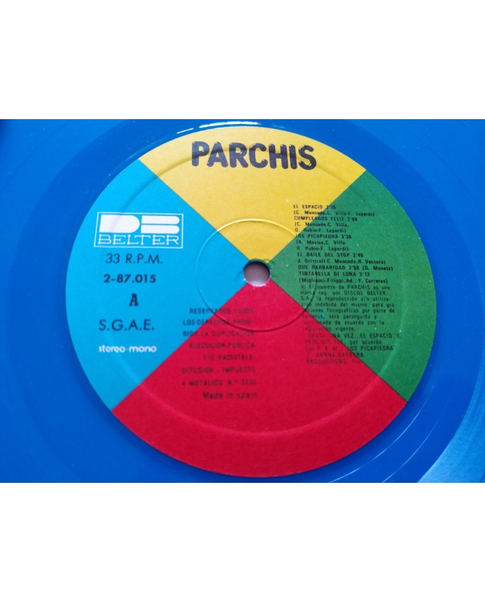 Parchis y Sus Amigos Cumplea?os Feliz Belter 1981 - 2 x LP 12" Vinilo VG/VG