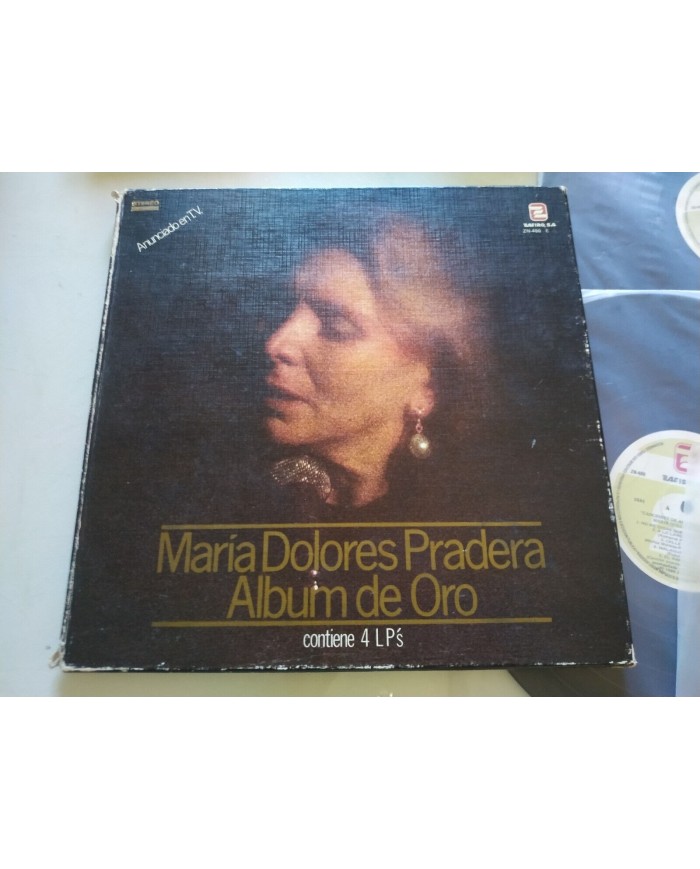 Maria Dolores Pradera Album de Oro Zafiro ZN-400 1980 4 x LP 12" Vinilo VG/VG Mb
