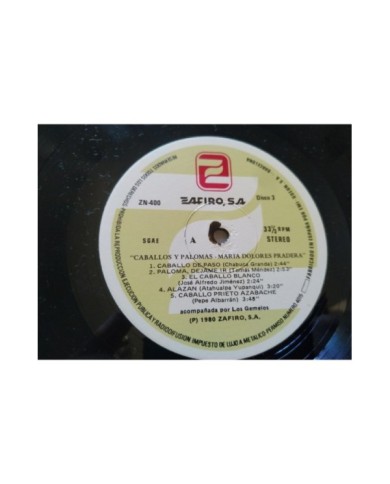 Maria Dolores Pradera Album de Oro Zafiro ZN-400 1980 4 x LP 12" Vinilo VG/VG Mb