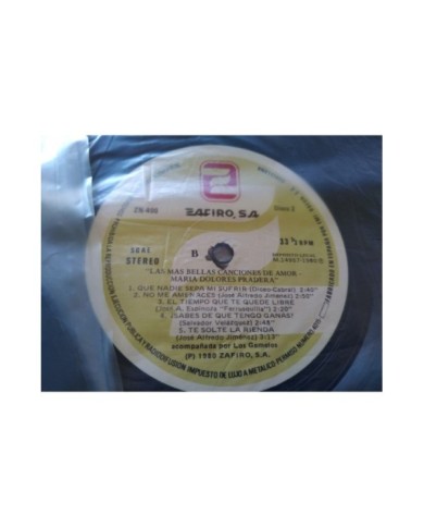 Maria Dolores Pradera Album de Oro Zafiro ZN-400 1980 4 x LP 12" Vinilo VG/VG Mb