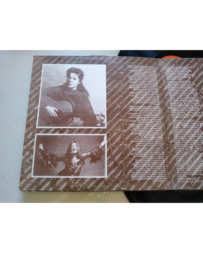 Janis Joplin Anthology 1980 CBS First Press S88492 - 2 x LP Vinilo 12" G+/G+ Mb