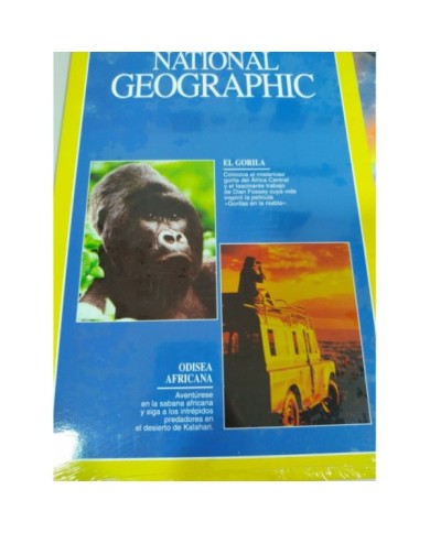 National Geographic El Gorila Odisea Africana - LASERDISC LD Nuevo - 2T National Geographic El Gorila Odisea Africana - LASERDISC LD Nuevo - 2T
