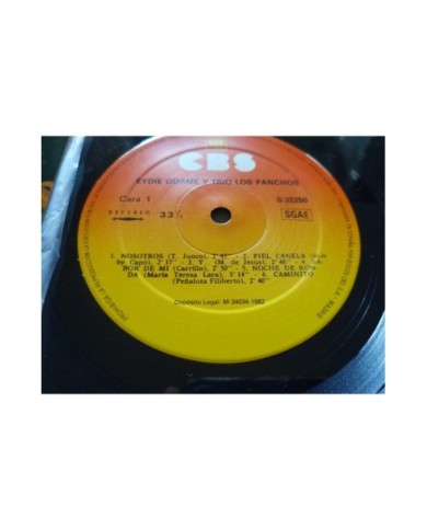 Eydie Gorme Canta Espa?ol con Los Panchos 1982 CBS 32250 LP Vinilo 12" VG/VG 3T