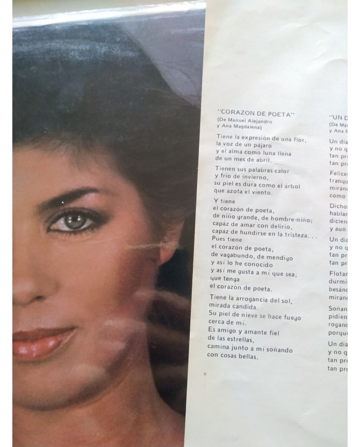Jeanette Corazon de Poeta RCA 1981 PL-35348 First Press - LP Vinilo 12" VG/VG 4T