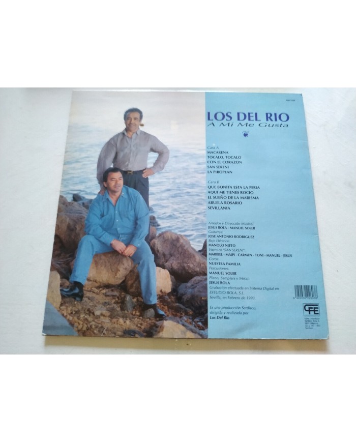 Los Del Rio A Mi Me Gusta Incluye Macarena 1993 CFE - LP Vinilo 12" VG/VG 3T