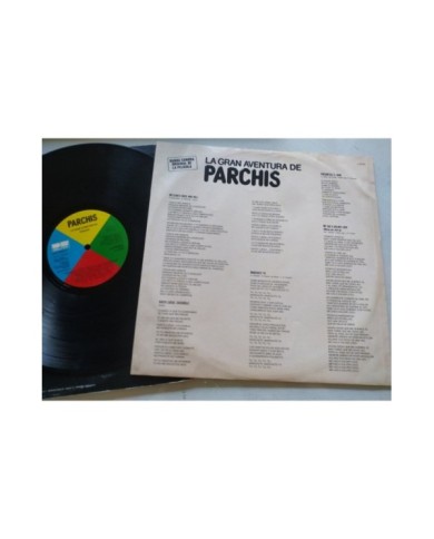 Parchis La Gran Aventura de Parchis Banda Sonora Belter 1983 LP 12" Vinilo VG/VG