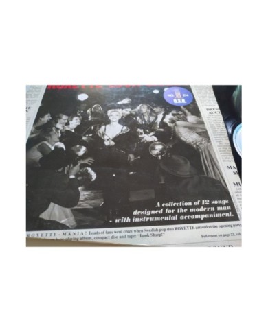 Roxette Look Sharp 1989 Hispavox 066-7910981 Spain Press LP Vinilo 12" VG/VG 4T