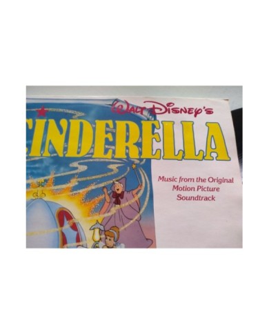Cinderella Cenicienta Soundtrack V.O. Walt Disney - LP Vinilo 12" VG/VG 3T