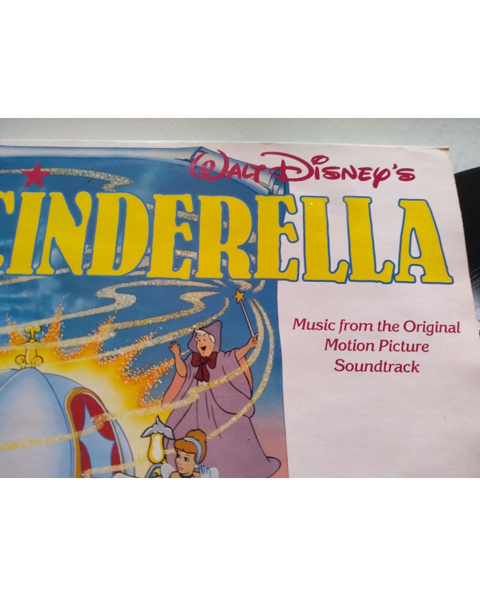 Cinderella Cenicienta Soundtrack V.O. Walt Disney - LP Vinilo 12" VG/VG 3T