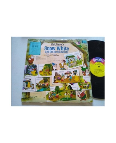Snow White Seven Dwarfs Soundtrack V.O. Walt Disney 3906 - LP Vinilo 12" VG/VG