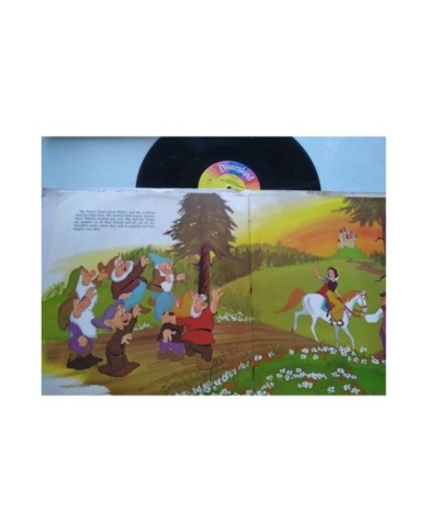 Snow White Seven Dwarfs Soundtrack V.O. Walt Disney 3906 - LP Vinilo 12" VG/VG