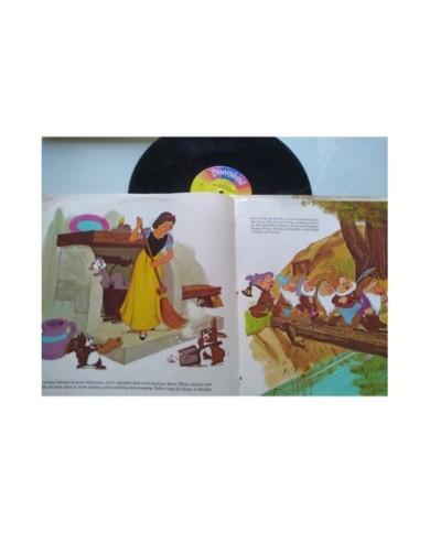 Snow White Seven Dwarfs Soundtrack V.O. Walt Disney 3906 - LP Vinilo 12" VG/VG