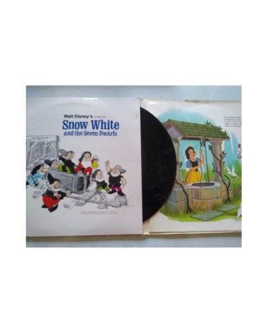 Snow White Seven Dwarfs Soundtrack V.O. Walt Disney 3906 - LP Vinilo 12" VG/VG