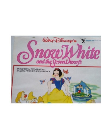 Snow White Seven Dwarfs Soundtrack V.O. Walt Disney WD001 - LP Vinilo 12" VG/VG