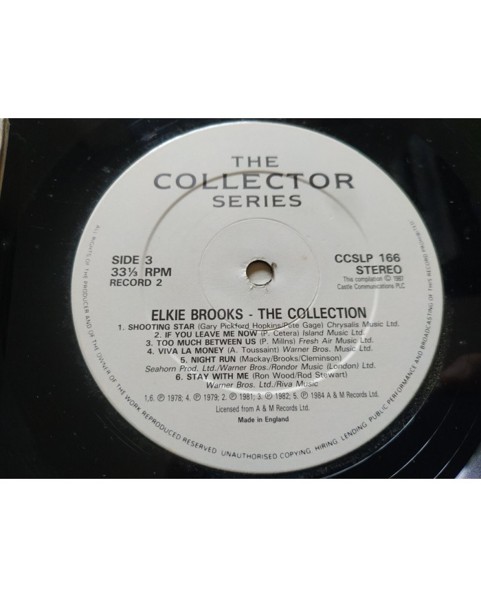 Elkie Brooks The Collector Series Hits CCSLP 166 - 2 x LP 12" Vinilo VG/VG Am